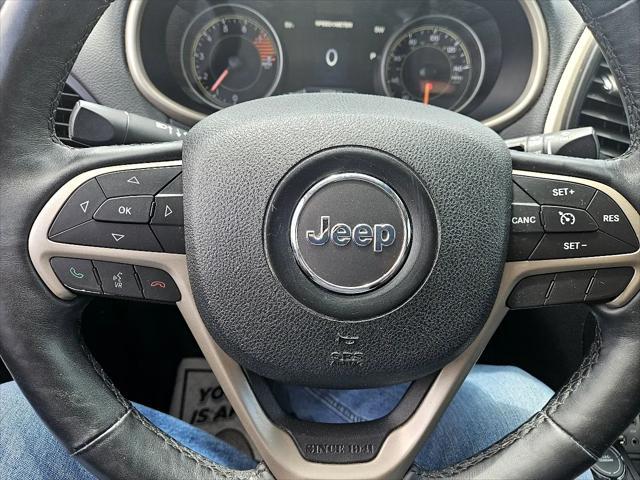 used 2017 Jeep Cherokee car, priced at $13,900