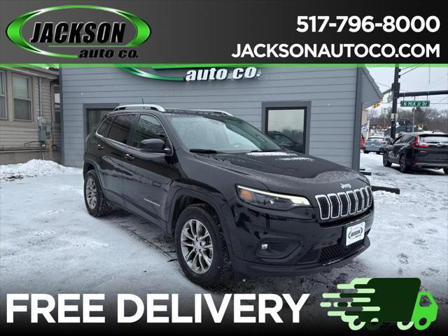 used 2021 Jeep Cherokee car, priced at $18,900