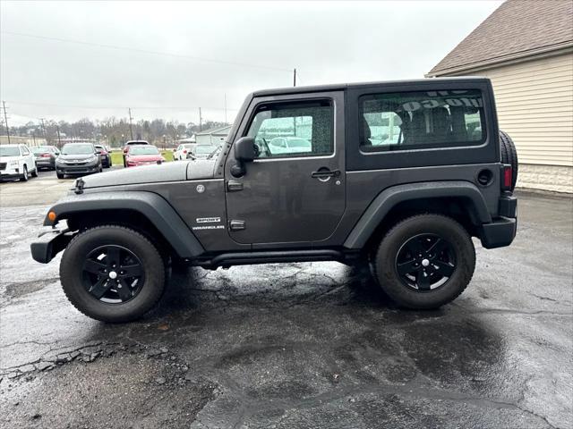 used 2016 Jeep Wrangler car, priced at $13,900