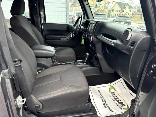 used 2016 Jeep Wrangler car, priced at $13,900