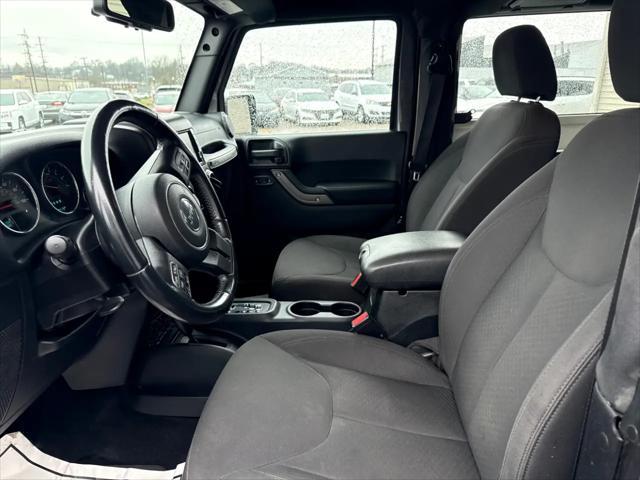 used 2016 Jeep Wrangler car, priced at $13,900