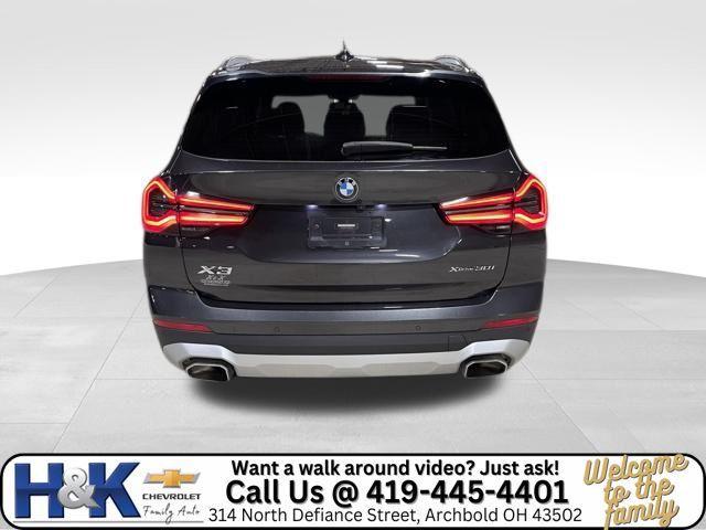 used 2023 BMW X3 car, priced at $34,995