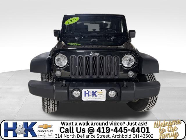 used 2017 Jeep Wrangler car, priced at $19,995