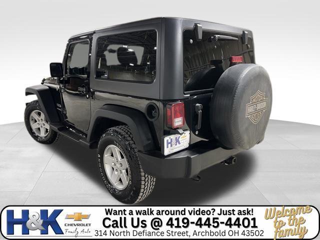 used 2017 Jeep Wrangler car, priced at $19,995