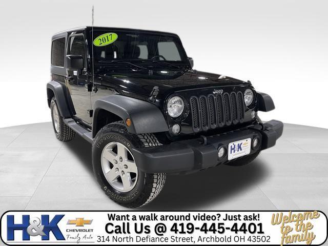 used 2017 Jeep Wrangler car, priced at $19,995