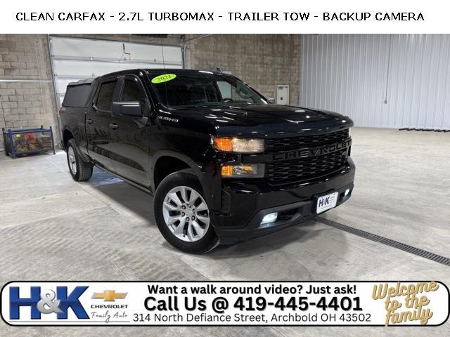used 2021 Chevrolet Silverado 1500 car, priced at $26,695