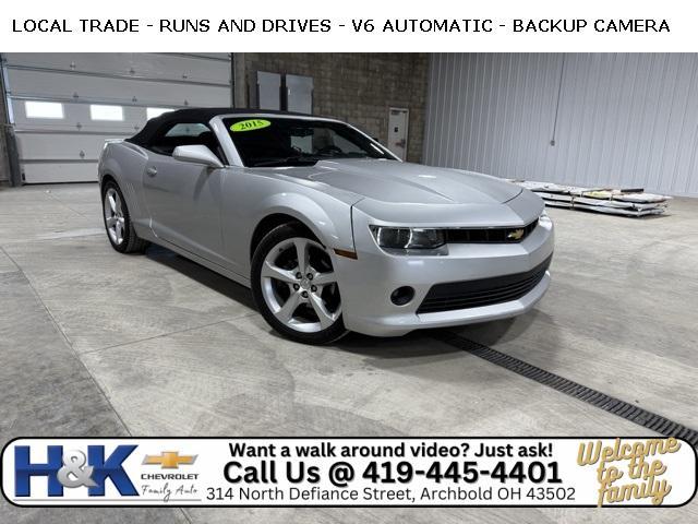 used 2015 Chevrolet Camaro car, priced at $9,995