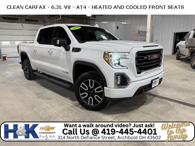 used 2021 GMC Sierra 1500 car, priced at $37,595