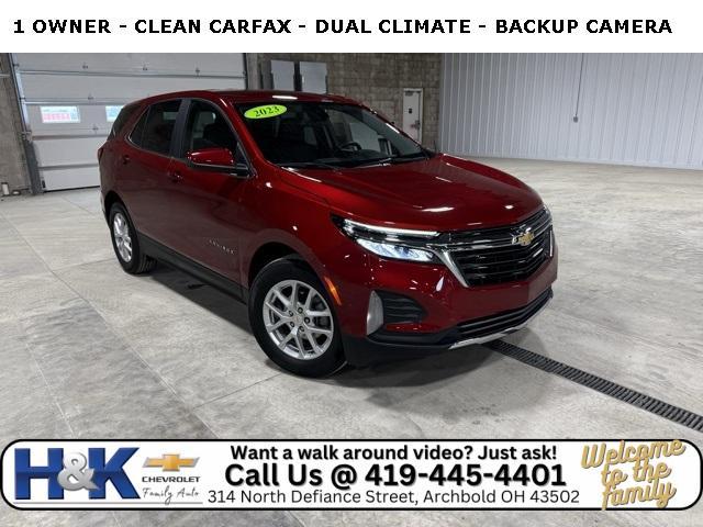 used 2023 Chevrolet Equinox car, priced at $22,495