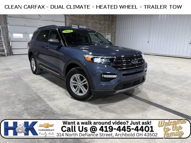 used 2021 Ford Explorer car, priced at $28,695