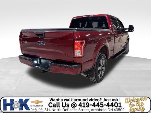 used 2017 Ford F-150 car, priced at $24,695