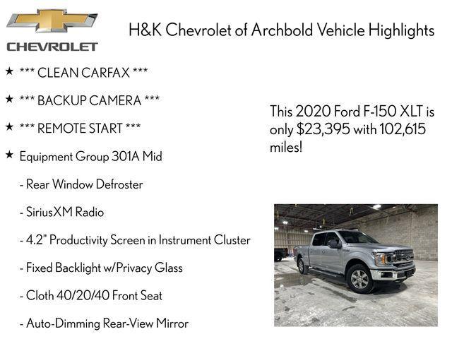 used 2020 Ford F-150 car, priced at $23,395