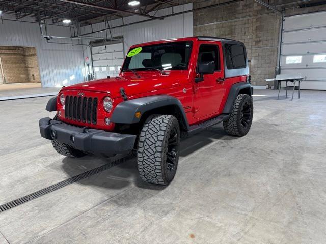 used 2017 Jeep Wrangler car, priced at $17,595