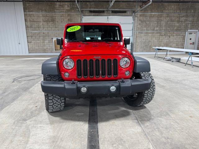 used 2017 Jeep Wrangler car, priced at $17,595