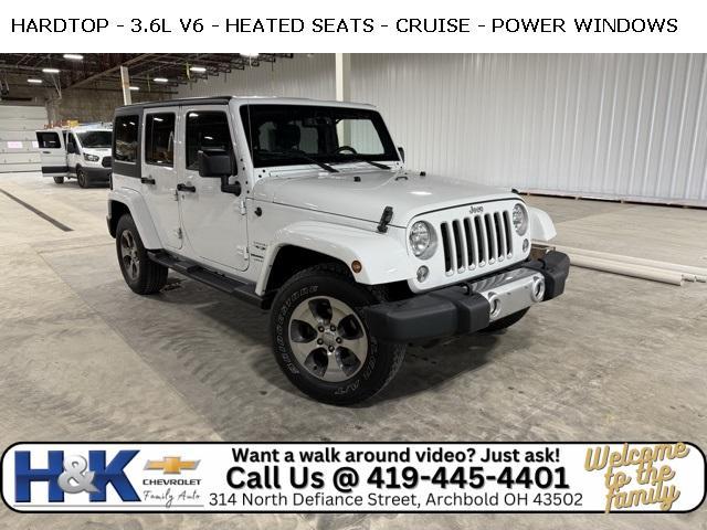 used 2018 Jeep Wrangler JK Unlimited car, priced at $24,995