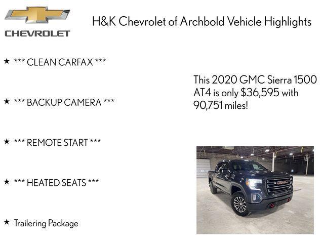 used 2020 GMC Sierra 1500 car, priced at $36,595