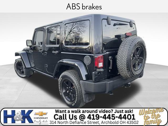 used 2015 Jeep Wrangler Unlimited car, priced at $18,995