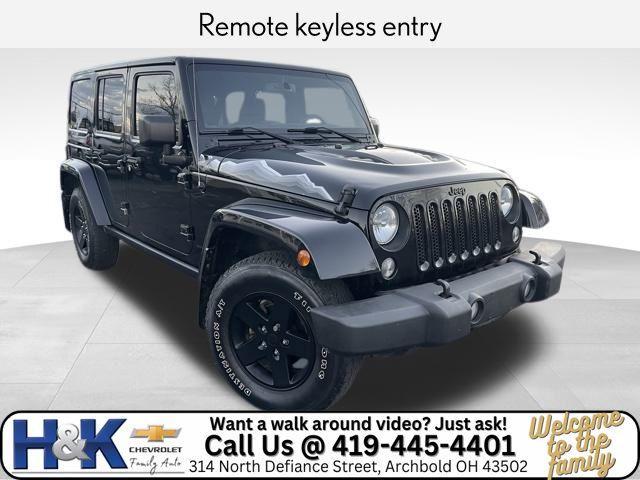 used 2015 Jeep Wrangler Unlimited car, priced at $19,995