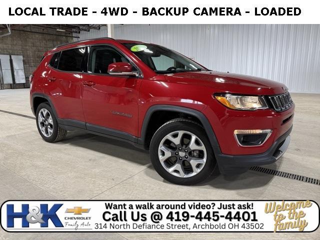 used 2017 Jeep Compass car, priced at $12,795