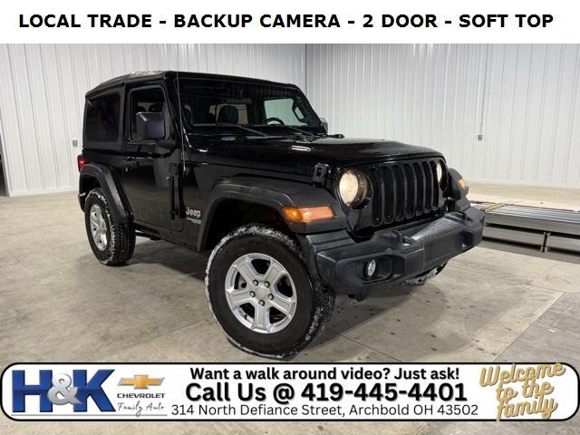 used 2020 Jeep Wrangler car, priced at $21,695