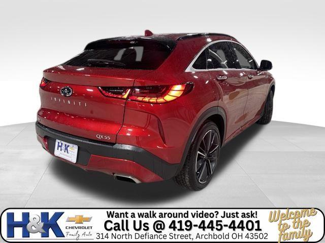 used 2023 INFINITI QX55 car, priced at $37,995