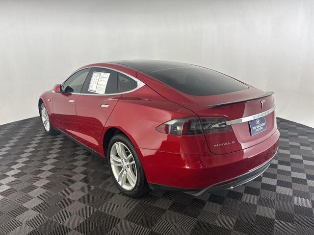 used 2014 Tesla Model S car, priced at $14,900