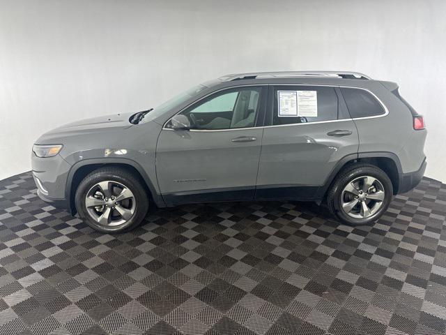 used 2021 Jeep Cherokee car, priced at $19,700