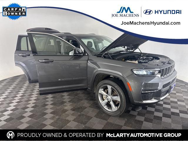 used 2022 Jeep Grand Cherokee L car, priced at $33,900