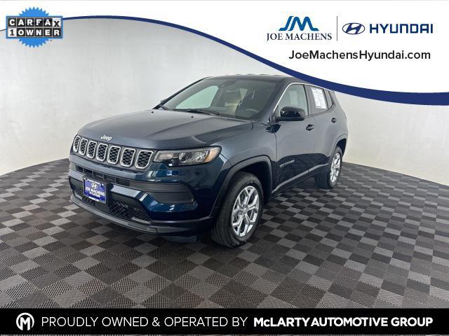 used 2024 Jeep Compass car, priced at $23,500