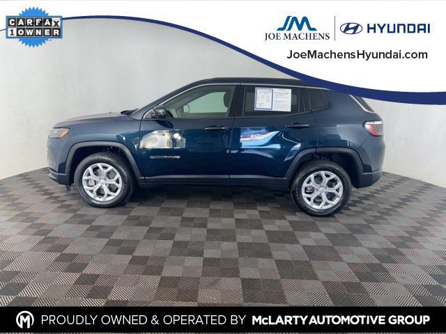 used 2024 Jeep Compass car, priced at $23,500