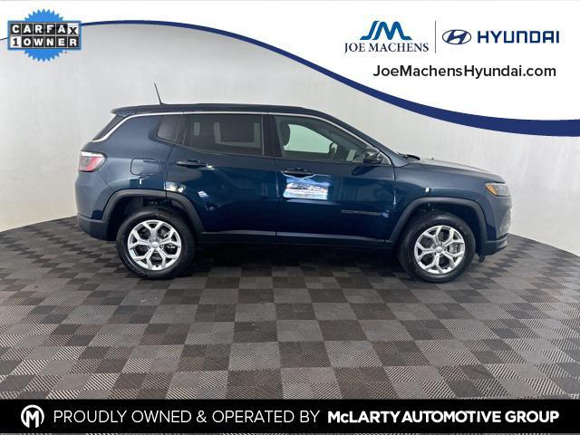 used 2024 Jeep Compass car, priced at $23,500