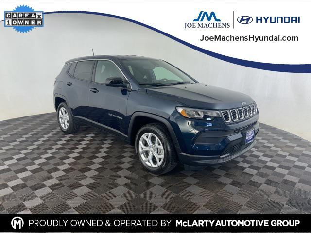 used 2024 Jeep Compass car, priced at $23,500