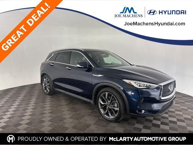 used 2022 INFINITI QX50 car, priced at $29,357