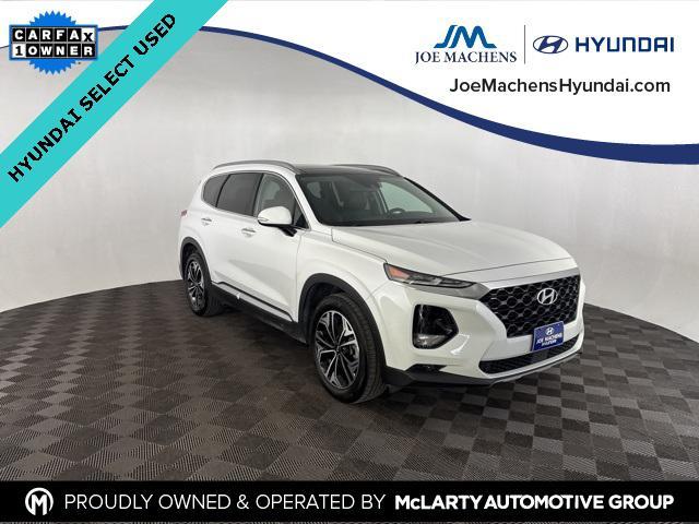 used 2019 Hyundai Santa Fe car, priced at $18,298