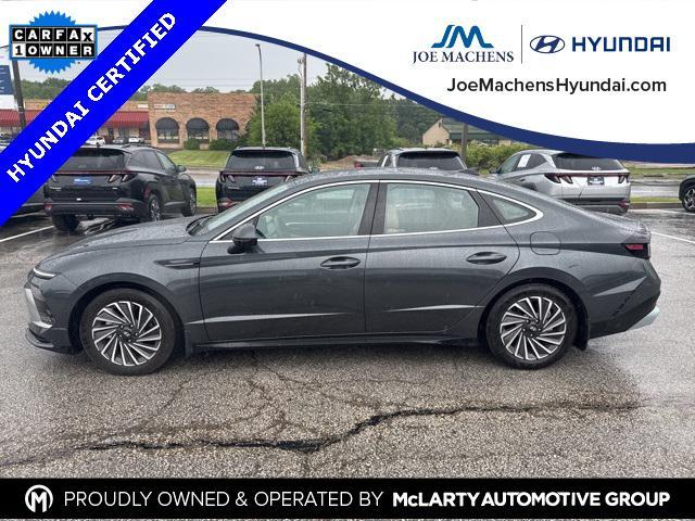 used 2024 Hyundai Sonata Hybrid car, priced at $30,998