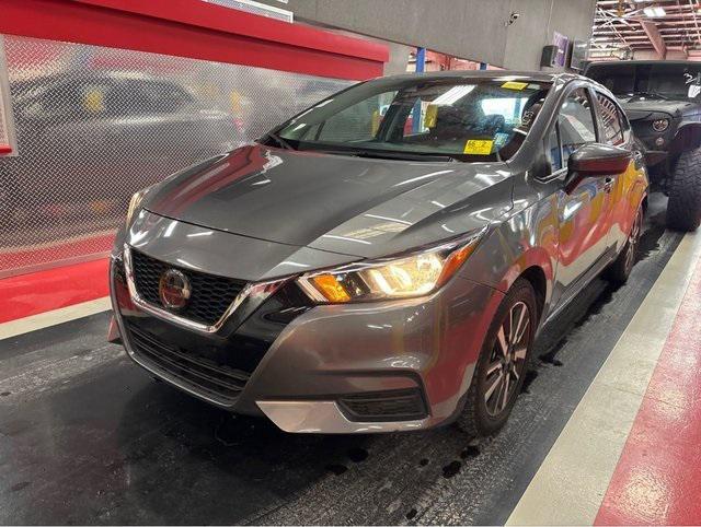 used 2021 Nissan Versa car, priced at $14,990