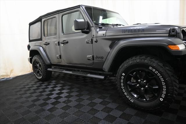 used 2021 Jeep Wrangler car, priced at $31,900