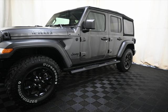 used 2021 Jeep Wrangler car, priced at $31,900