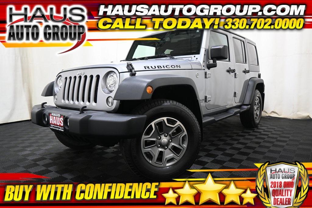 used 2017 Jeep Wrangler Unlimited car, priced at $28,989