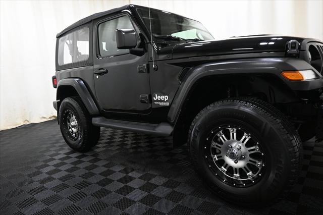 used 2021 Jeep Wrangler car, priced at $24,989