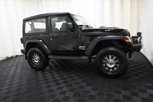 used 2021 Jeep Wrangler car, priced at $24,989