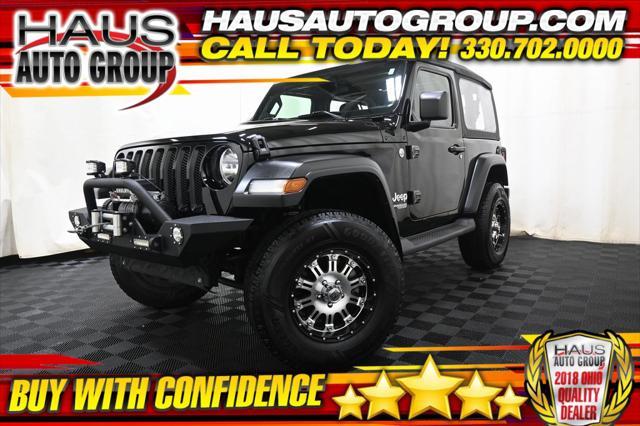 used 2021 Jeep Wrangler car, priced at $24,989