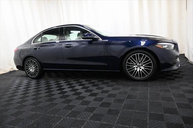 used 2022 Mercedes-Benz C-Class car, priced at $37,989