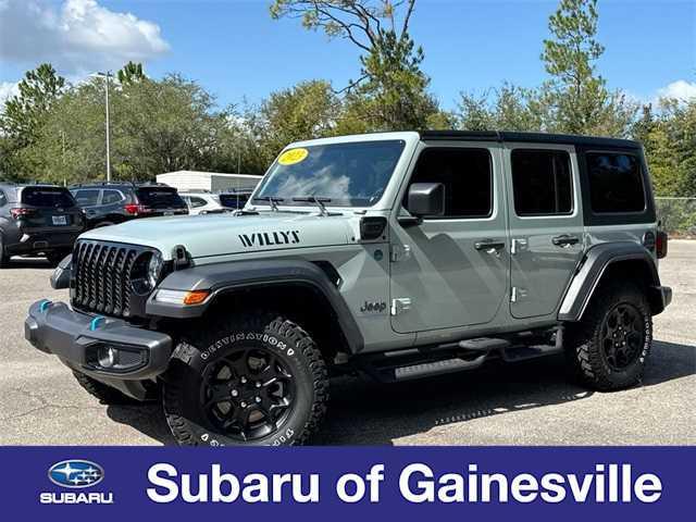 used 2023 Jeep Wrangler 4xe car, priced at $36,770