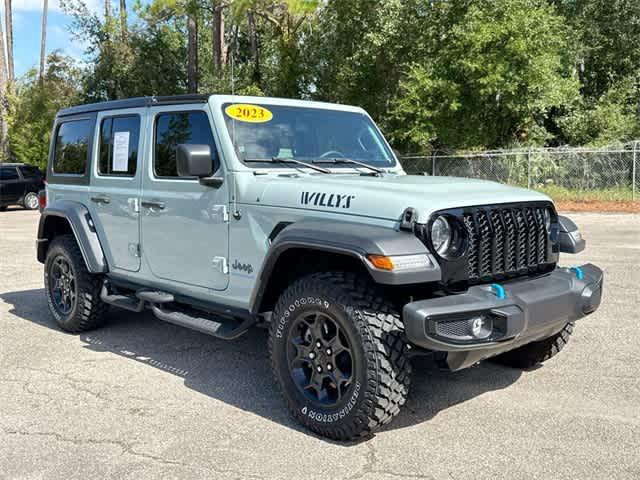 used 2023 Jeep Wrangler 4xe car, priced at $36,770