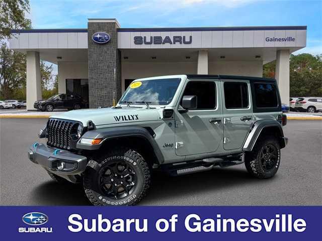 used 2023 Jeep Wrangler 4xe car, priced at $33,500