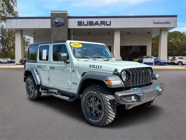 used 2023 Jeep Wrangler 4xe car, priced at $33,400