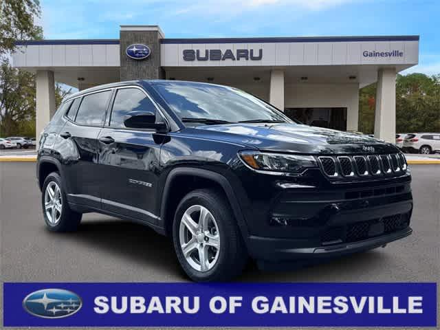 used 2023 Jeep Compass car, priced at $21,900