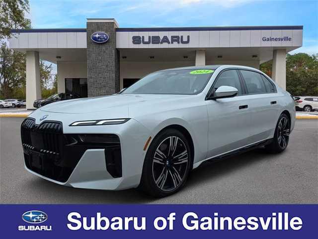 used 2024 BMW 740 car, priced at $77,194