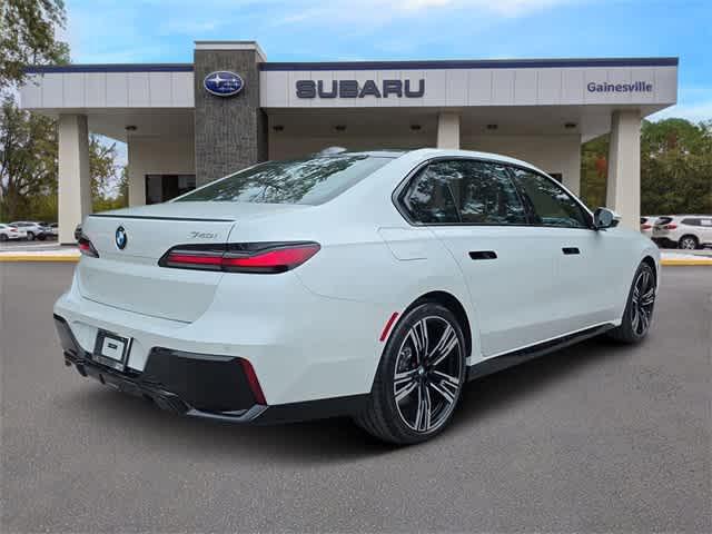 used 2024 BMW 740 car, priced at $77,194